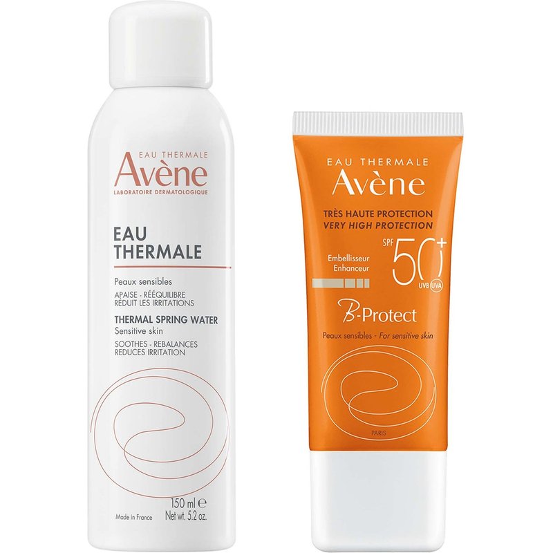Avène SPF50 and Thermal Spring Water