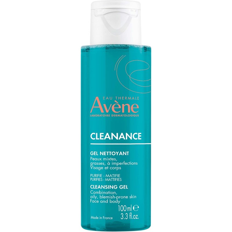 Avène Cleanance Cleansing Gel For Oily, Blemish Prone Skin 100ml