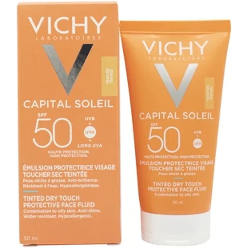 Vichy Capital Soleil Tinted Dry Touch Protective Face Fluid SPF 50+ 50ml