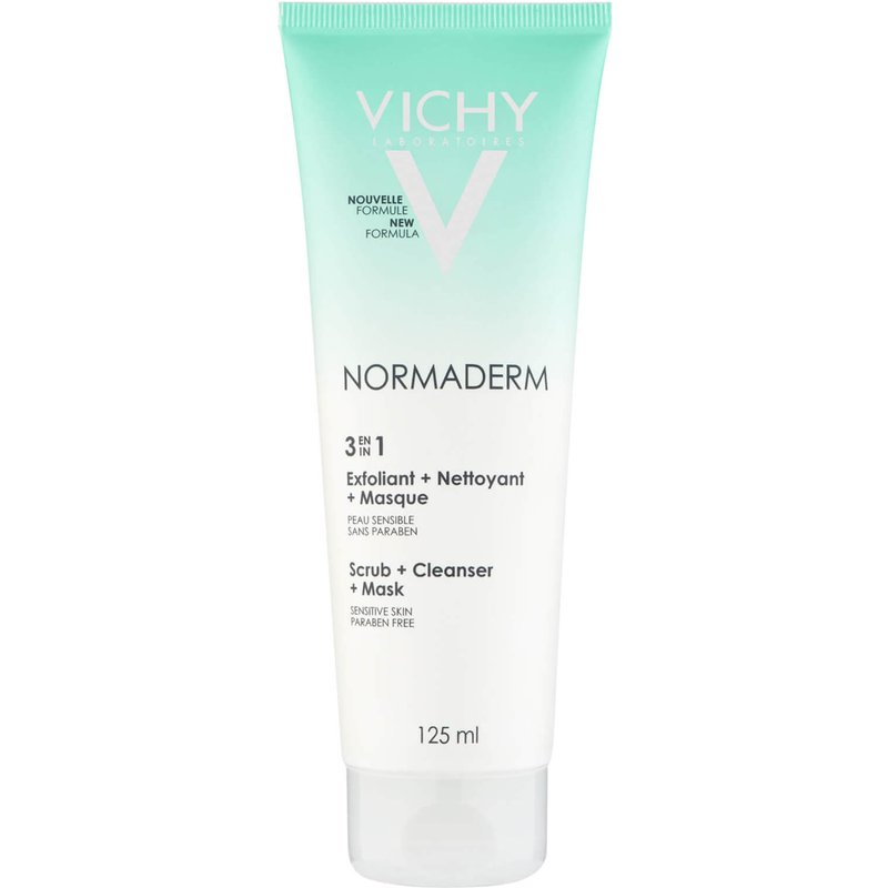 VICHY Normaderm 3-in-1 Cleansing + Scrub + Mask 125ml