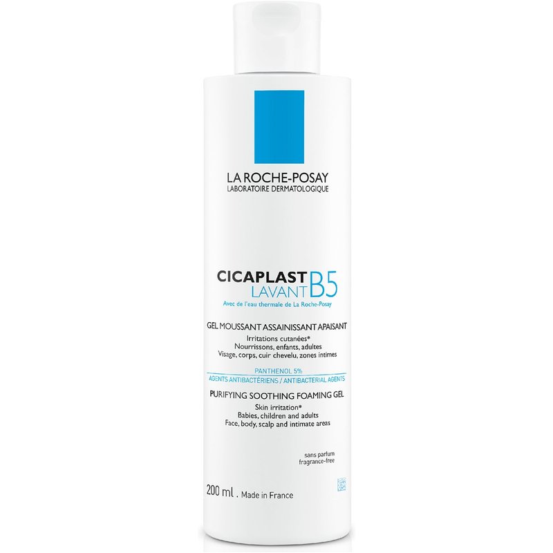 La Roche-Posay Cicaplast B5 Anti-Bacterial Cleansing Gel Wash 200ml