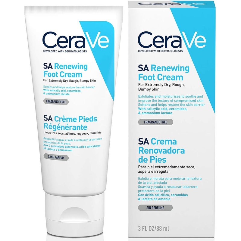 CeraVe SA Renewing Foot Cream 88ml