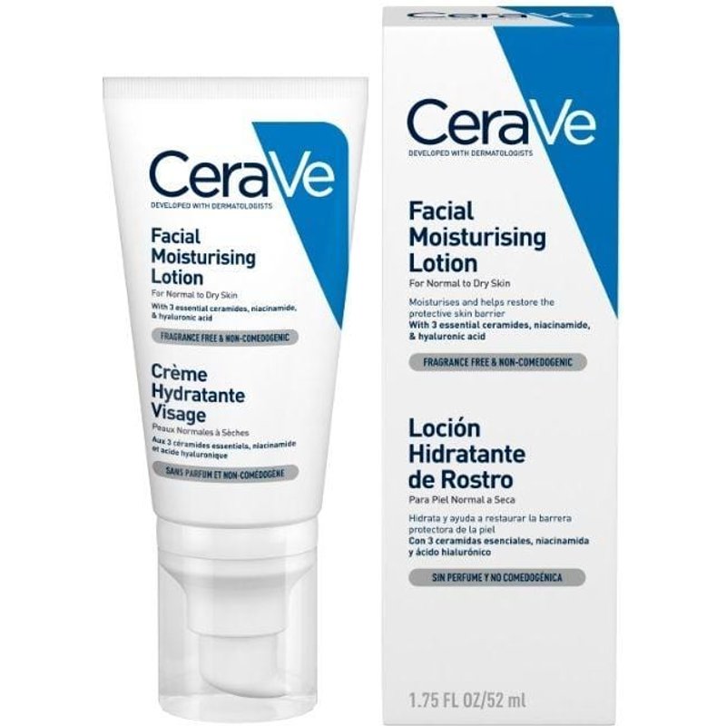 CeraVe PM Facial Moisturising Lotion (52ml)