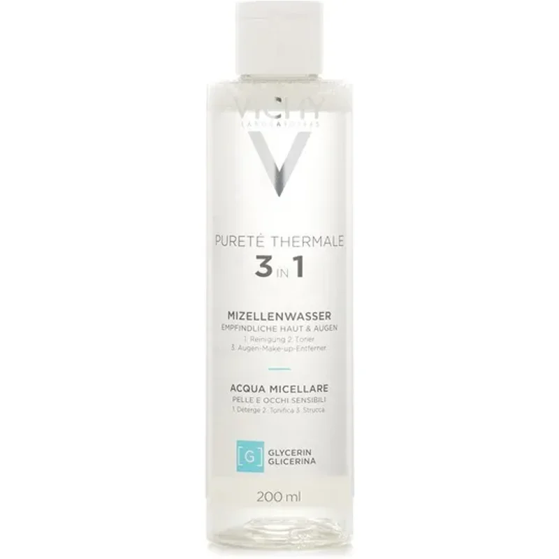 Vichy Purete Thermale Mineral Micellar Water For Sensitive Skin 200ml