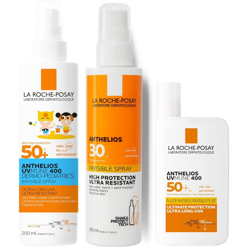 La Roche-Posay Anthelios Family SPF Bundle
