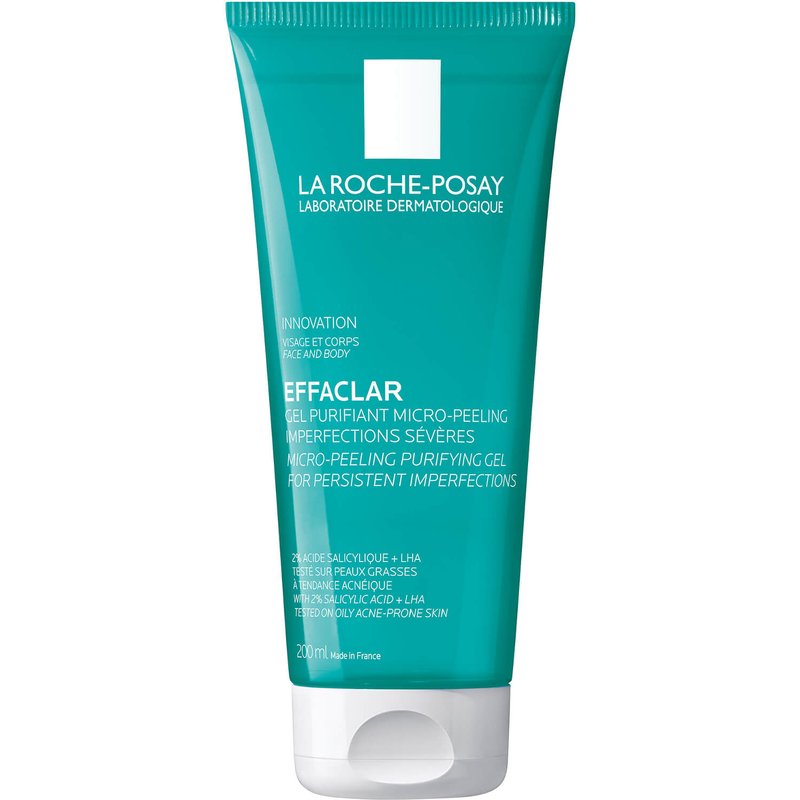 La Roche-Posay Effaclar Micro-Peeling Purifying Gel Wash (Various Sizes) - 200ml
