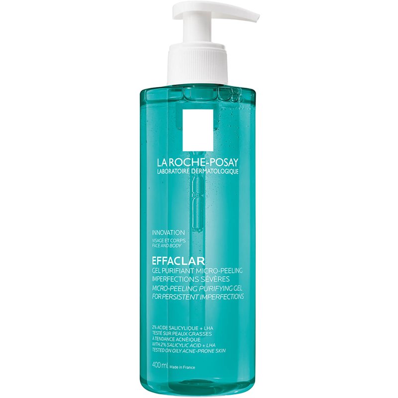 La Roche-Posay Effaclar Micro-Peeling Purifying Gel Wash (Various Sizes) - 400ml