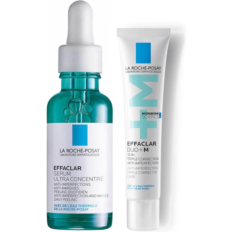La Roche-Posay Effaclar Serum and Effaclar Duo Plus