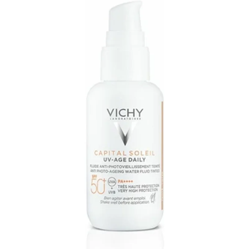 Vichy Capital Soleil UV-Age Daily Water Fluid Tinted SPF 50+ 40ml