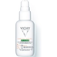 Vichy Capital Soleil UV-Clear Daily Sun Protection SPF50+ with Salicylic Acid for Blemish-Prone Skin 40ml