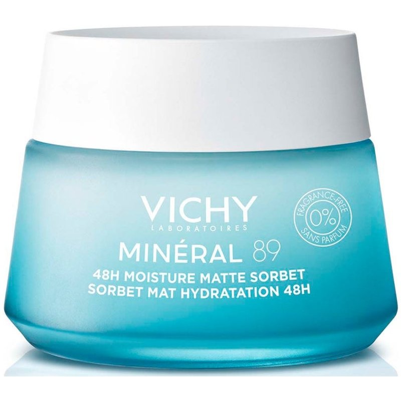 Vichy Mineral 89 48H Moisture Matte Sorbet 50ml