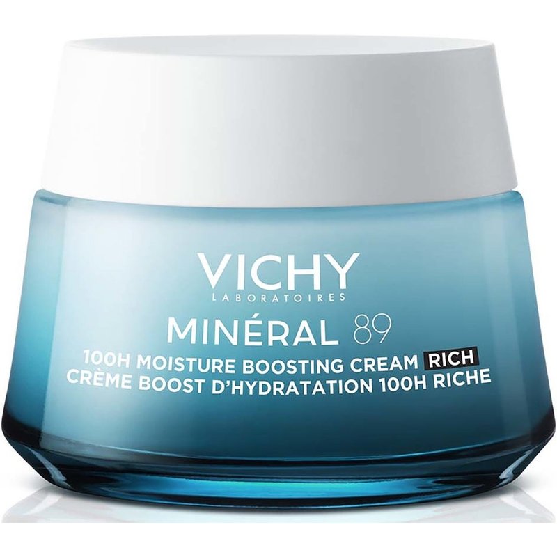 Vichy Mineral 89 100H Rich Cream Fragrance-Free 50ml
