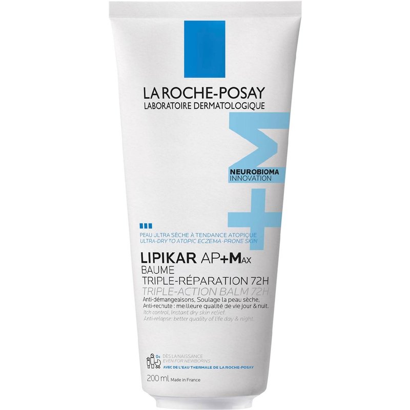 La Roche-Posay LIPIKAR AP+Max Triple-Action Balm for Ultra-Dry to Topic Eczema-Prone Skin 200ml