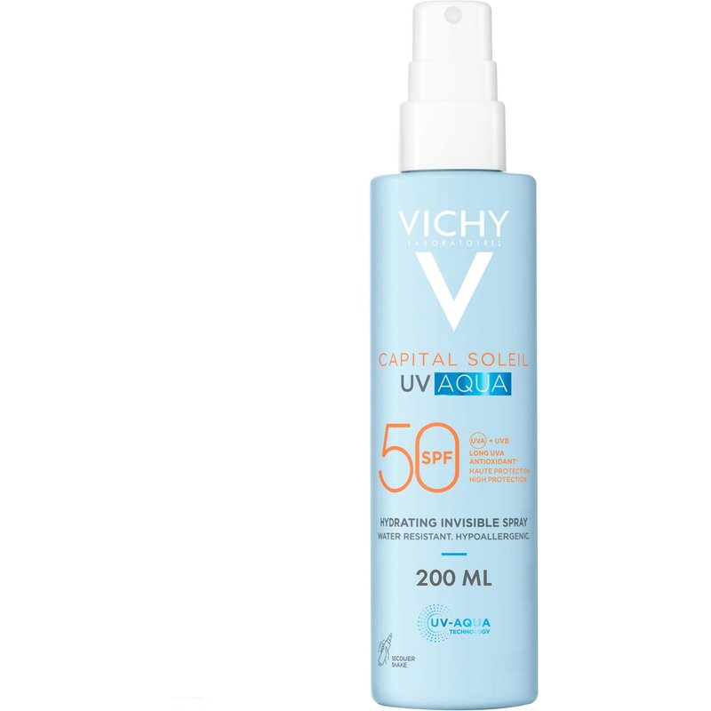 Vichy Capital Soleil UV Aqua Hydrating Invisible Spray SPF50 200ml