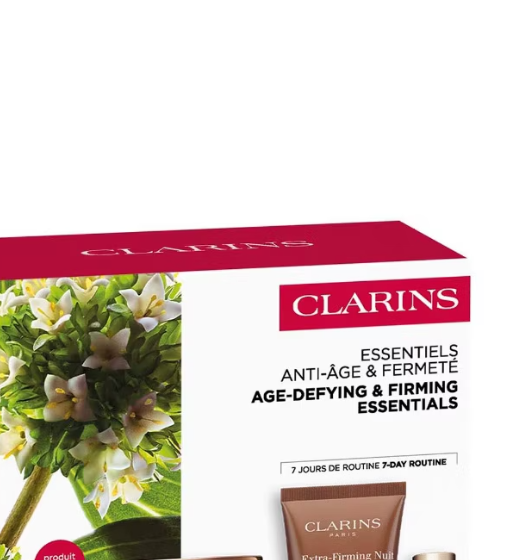 Clarins Extra-Firming Gift Set Day Cream 15ml + Night Cream 15ml + Eye Serum 0.9g + Pouch GWP