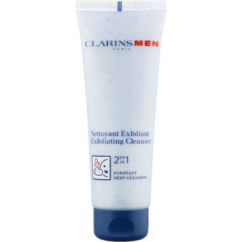 Clarins Men Exfoliating Cleanser 2 In 1 Deep Cleansing 125ml