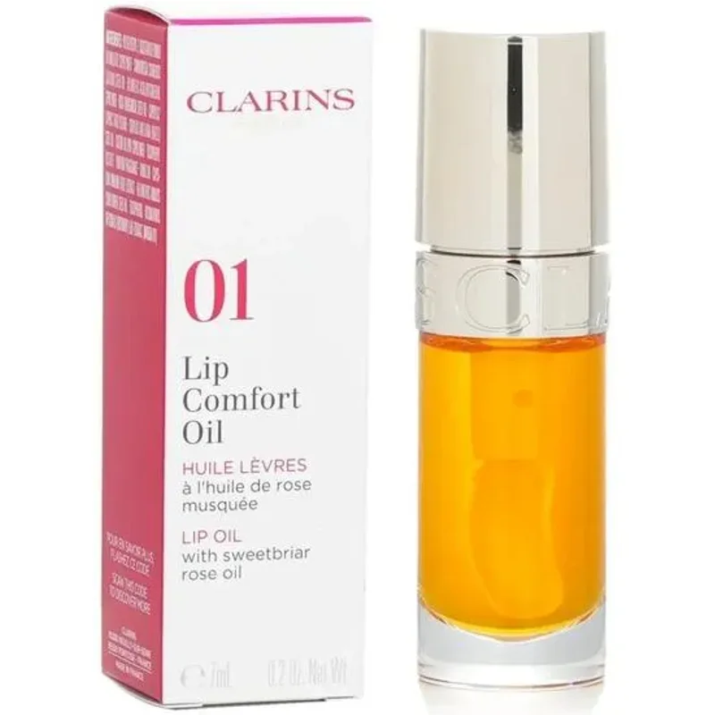 Clarins Lip Comfort Oil 01 Honey