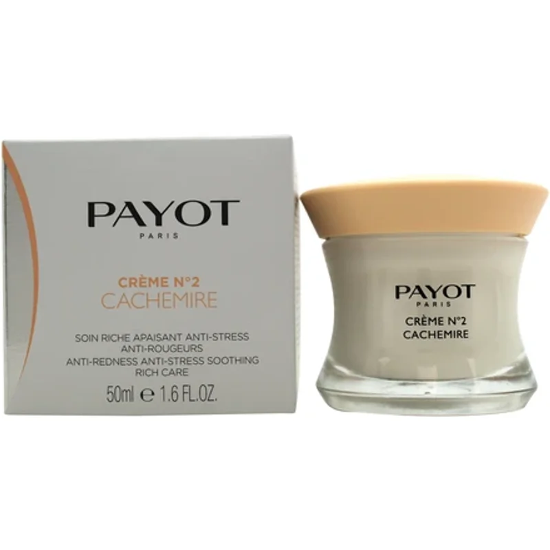 Payot Paris Creme No. 2 Cachemire Anti-Stress Anti-Redness Soothing Rich Care 50ml