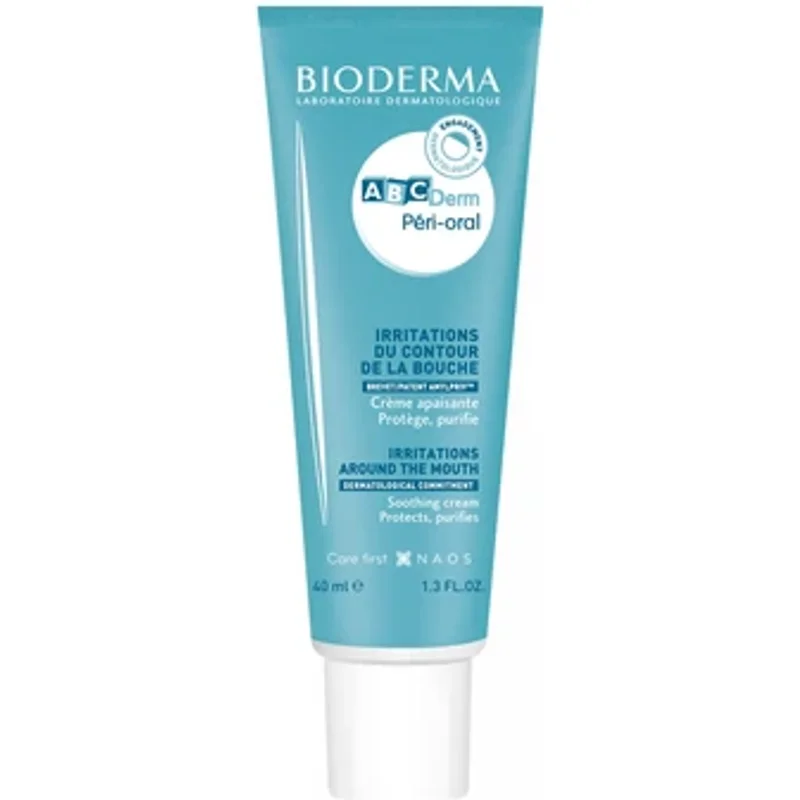 Bioderma ABCDerm Peri-Oral Soothing Cream Around Mouth Irritations 40ml