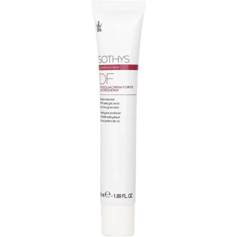 Sothys Cosmeceutique DF Desquacrem Forte Microderm Deep Cleanser With Salicylic Acid & Rice Granules 50ml