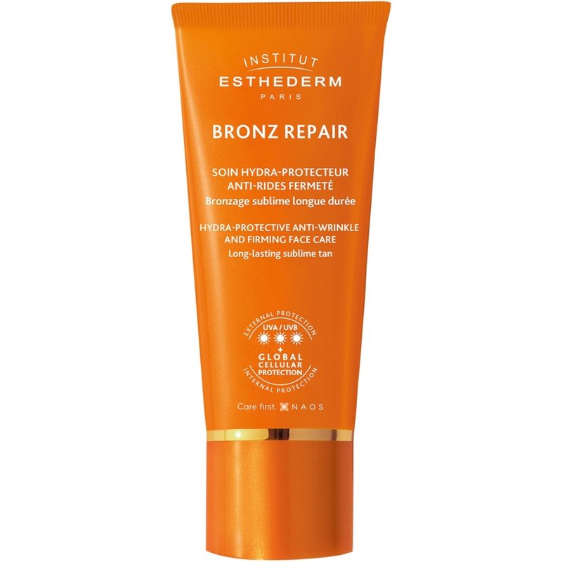 Institut Esthederm Bronz Repair Wrinkles' Smoothing and Firming UVA/UVB Face Cream with Strong Sun Protection 50ml