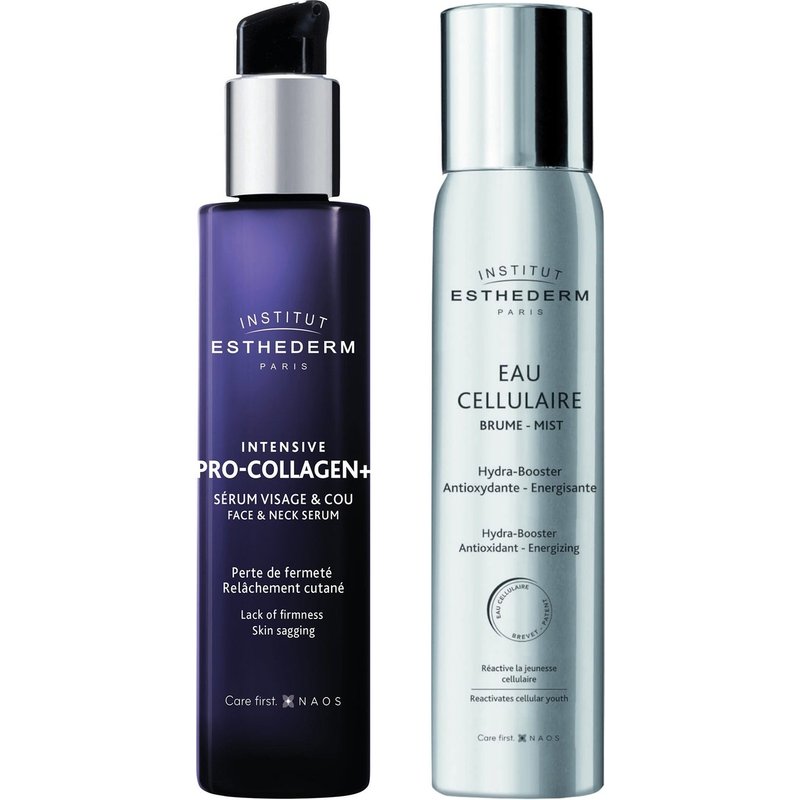 Institut Esthederm Exclusive Intensive Pro-Collagen+ Serum & Antioxidant Cellular Water Bundle