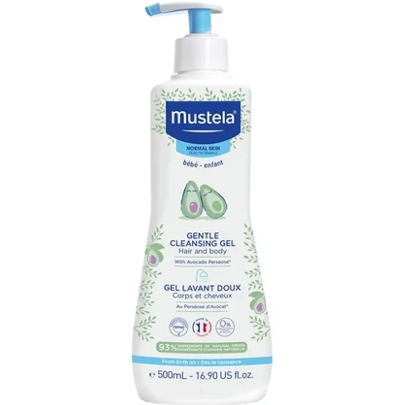 Mustela Gentle Cleansing Gel Hair & Body 500ml