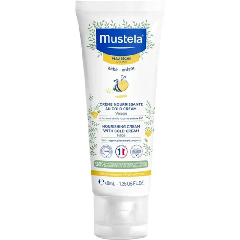 Mustela Nourishing Cream With Cold Cream For Face 40ml
