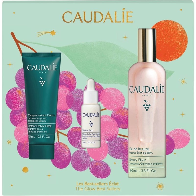 Caudalie Glow Best Sellers Set (Worth £59.70)