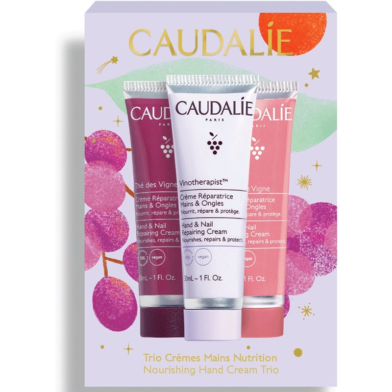 Caudalie Nourishing Hand Cream Trio (Worth £14.40)
