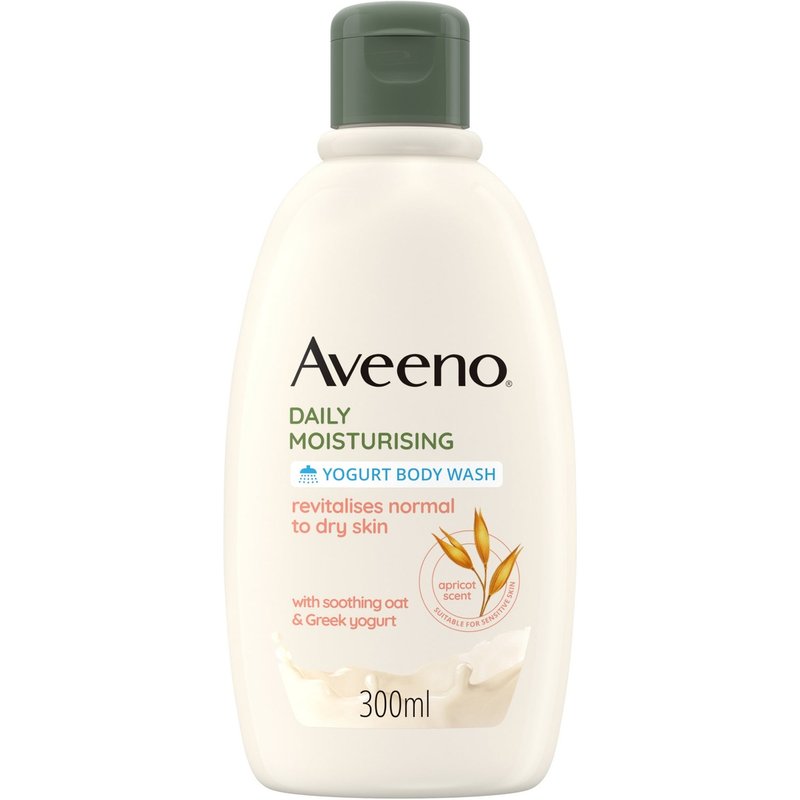 Aveeno Daily Moisturising Body Wash - Apricot and Honey 300ml
