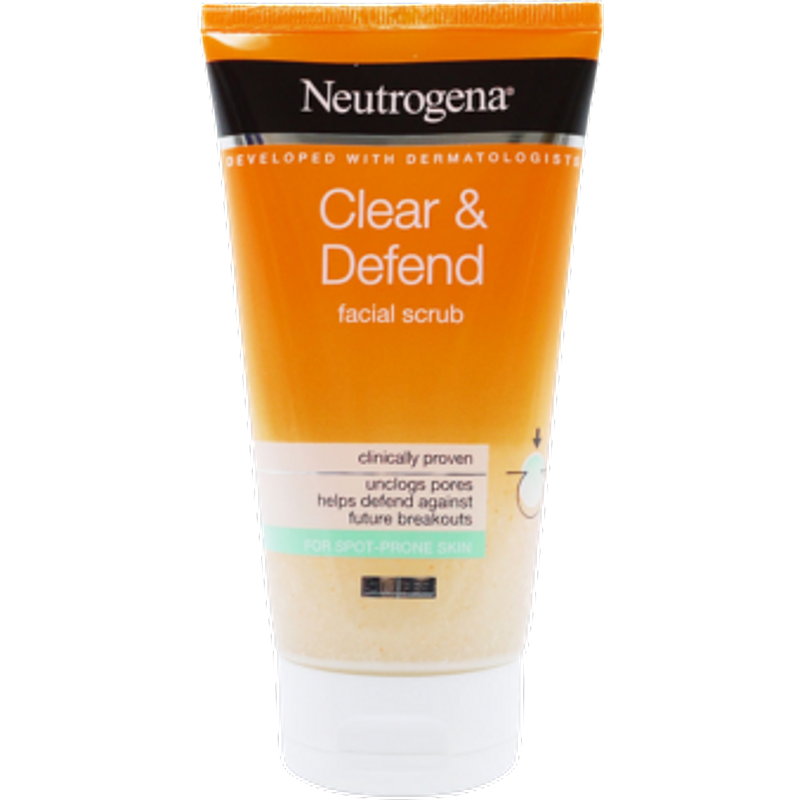 Neutrogena Clear & Defend Facial Scrub - 150ml