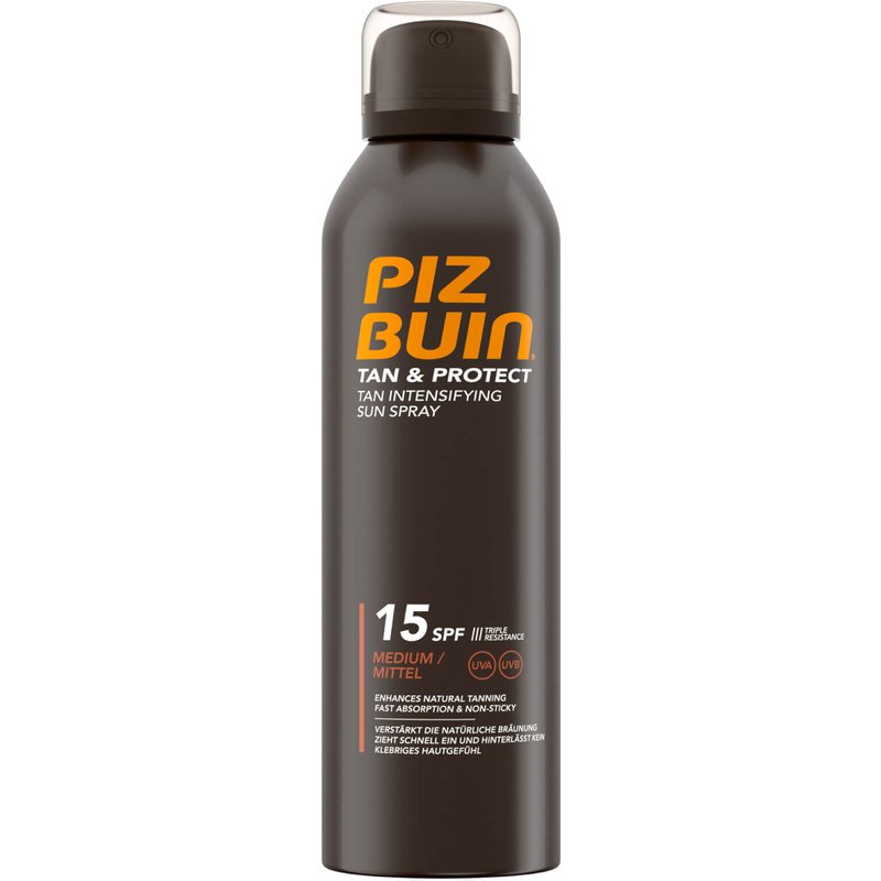 Piz Buin Tan and Protect Spray SPF 15 150ml
