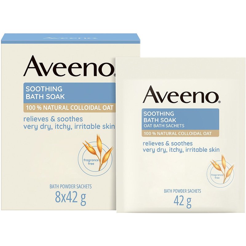 Aveeno Soothing Bath Soak 8 x 42g