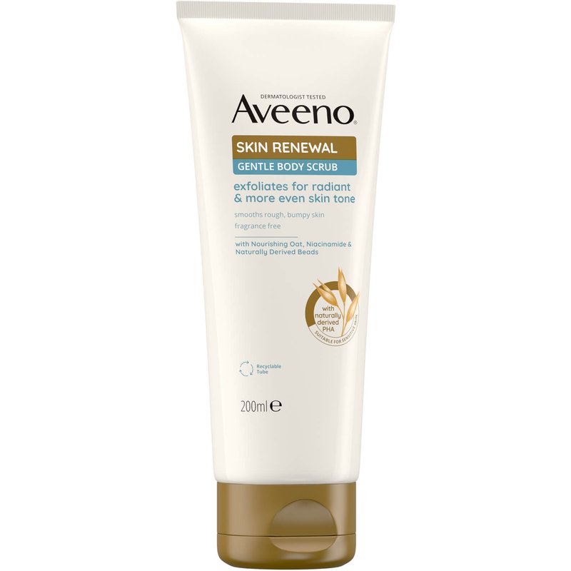 Aveeno Skin Renewal Gentle Body Scrub 200ml
