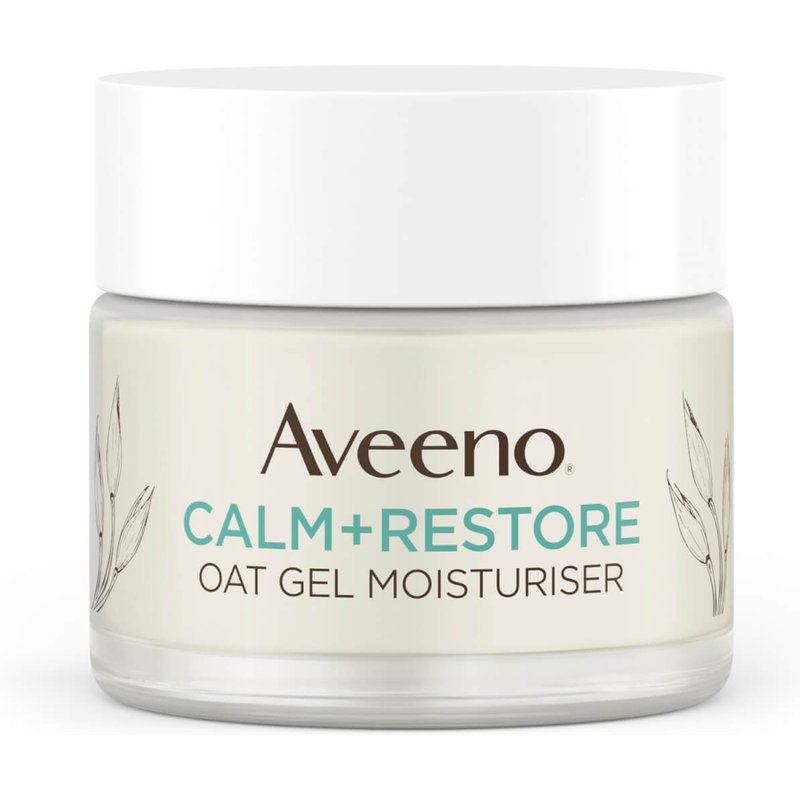 Aveeno Face Calm and Restore Oat Gel Moisturiser 50ml