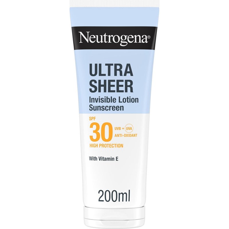 Neutrogena Ultra Sheer Body Invisible Hydrating Lotion Sunscreen SPF30