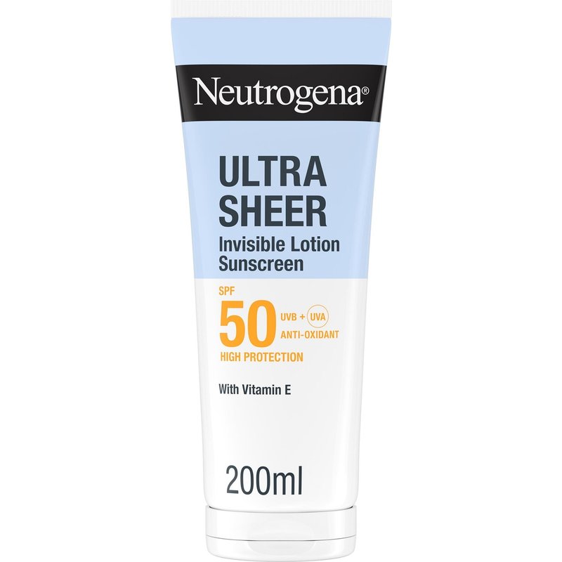 Neutrogena Ultra Sheer Body Invisible Hydrating Lotion Sunscreen SPF50