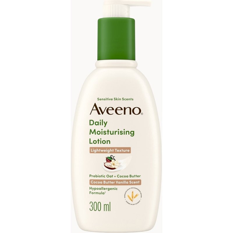 Aveeno Daily Moisturising Lotion Cocoa Vanilla 300ml