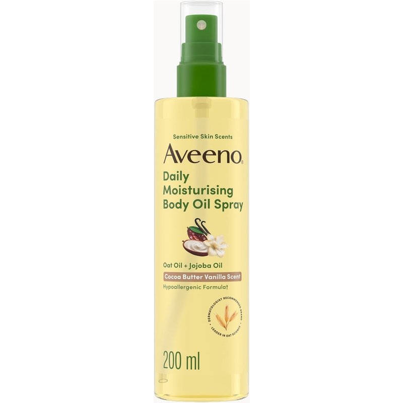 Aveeno Daily Moisturising Oil Spray Cocoa Vanilla 200ml
