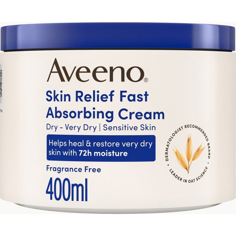 Aveeno Skin Relief Fast Absorbing Cream 400ml