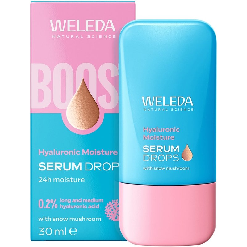 Weleda Hyaluronic Moisture Serum Drops with Snow Mushroom 30ml