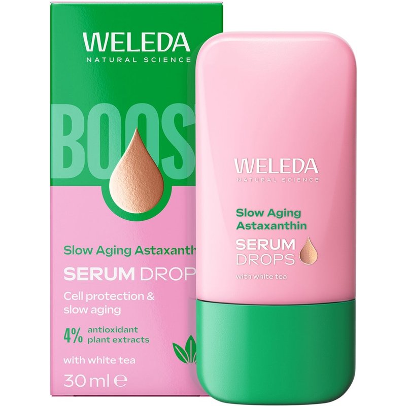 Weleda Slow Aging Astaxanthin Serum Drops with White Tea 30ml