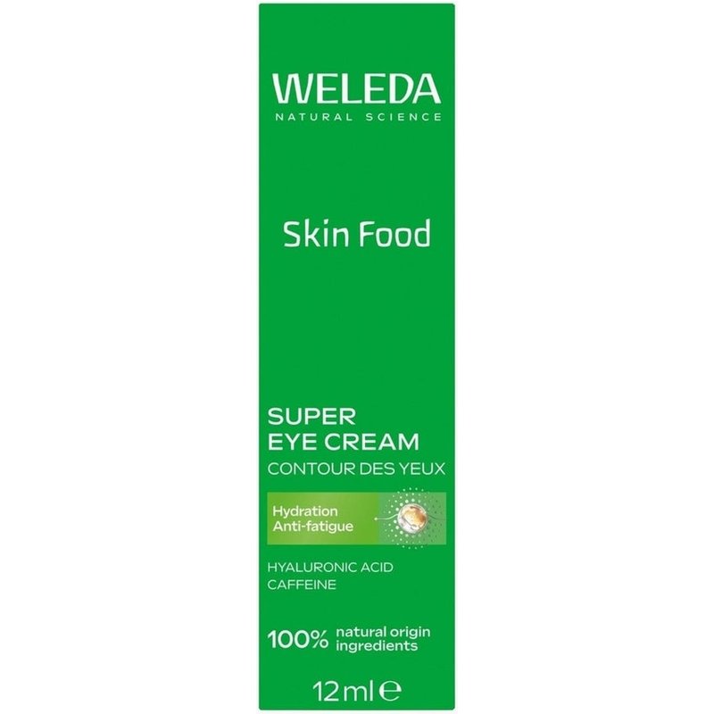 Weleda Skin Food Super Eye Cream with Hyaluronic Acid & Caffeine, 12ml