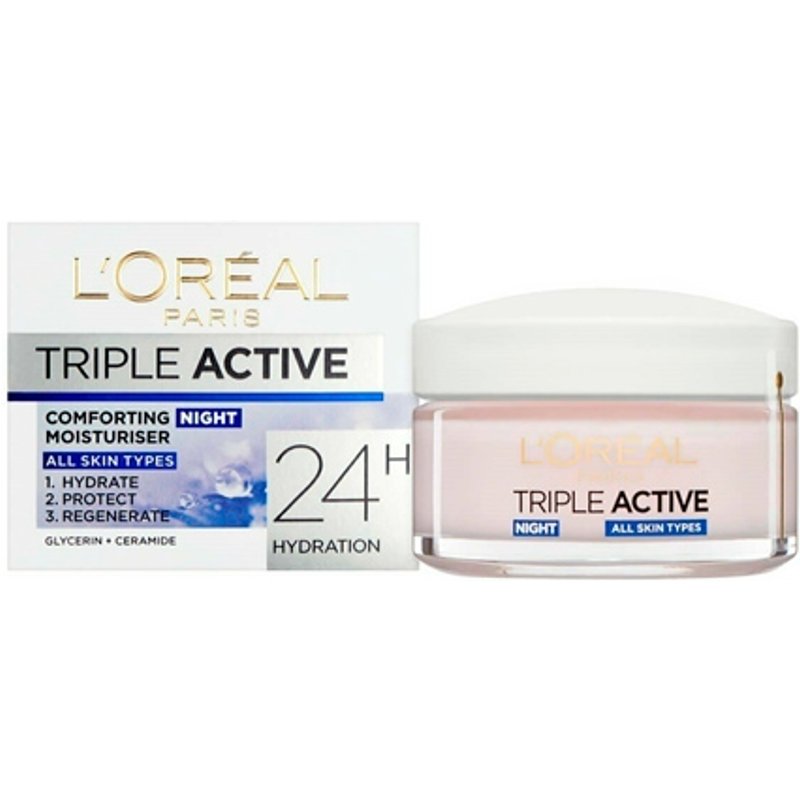 L'Oreal Triple Active Comforting Night Cream - 50ML