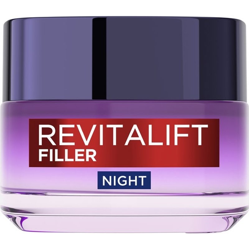 L'Oréal Paris Revitalift Filler and Hyaluronic Acid Anti-Ageing Night Cream 50ml