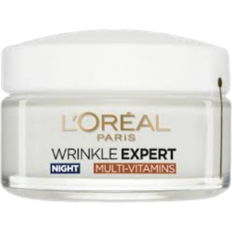L'Oréal Paris Wrinkle Expert 65+ Anti-Wrinkle Fortifying Night Cream with Multivitamins - 50 ml