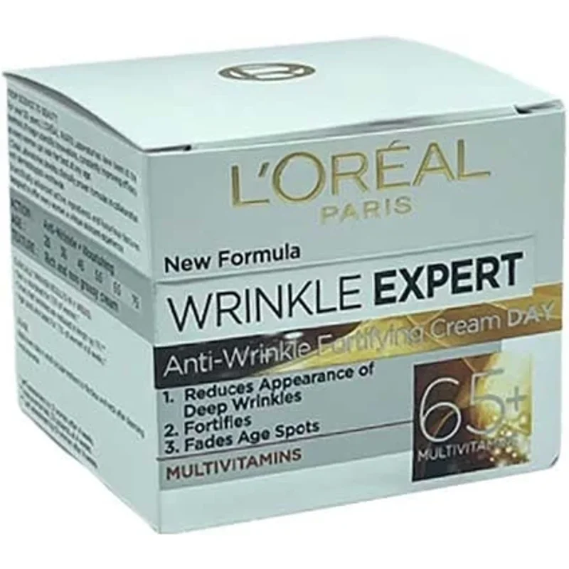 L'Oreal Paris Wrinkle Expert 65 Plus Anti Wrinkle Fortifying Day Cream 50ml