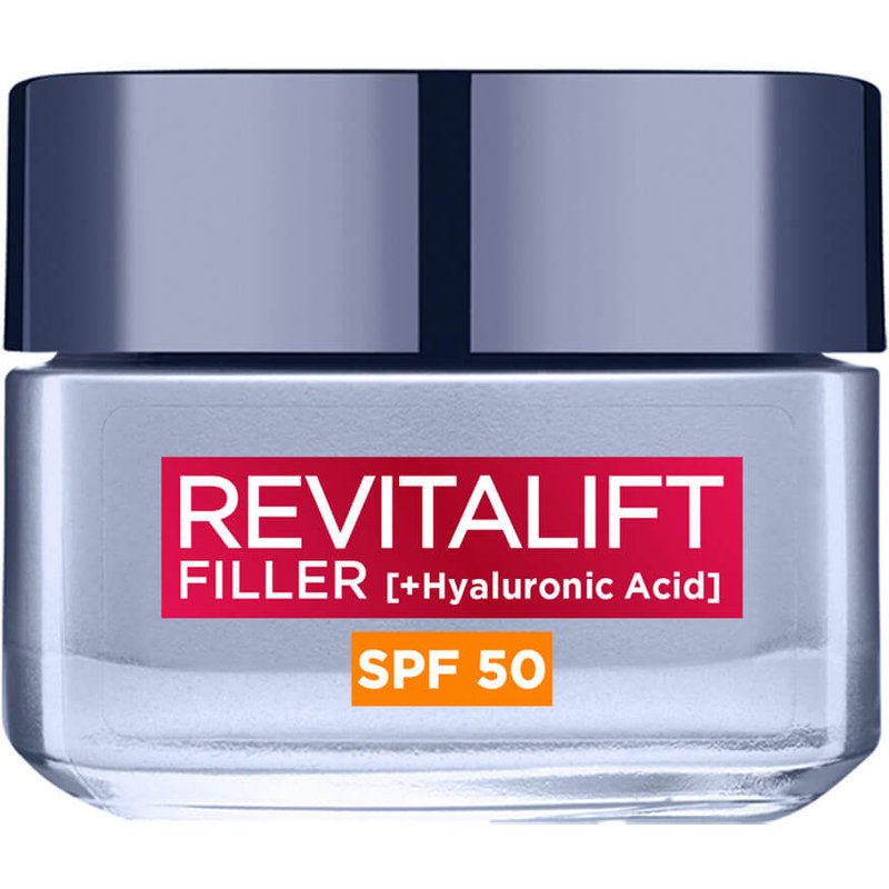 L'Oréal Paris Revitalift Filler Hyaluronic Acid Anti-Ageing SPF50 Day Cream 50ml