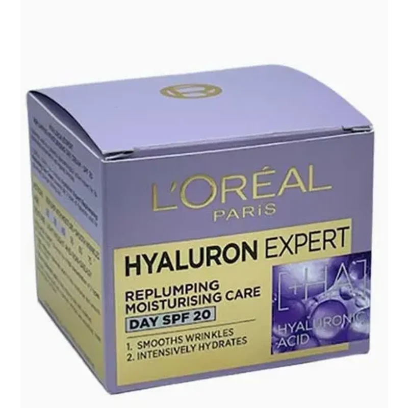 L'Oreal Paris Hyaluron Expert Replumping Moisturising SPF 20 Day Cream 50ml